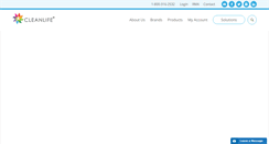Desktop Screenshot of cleanlifeled.com